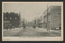 Main Street, looking north, Lumberton, N.C.